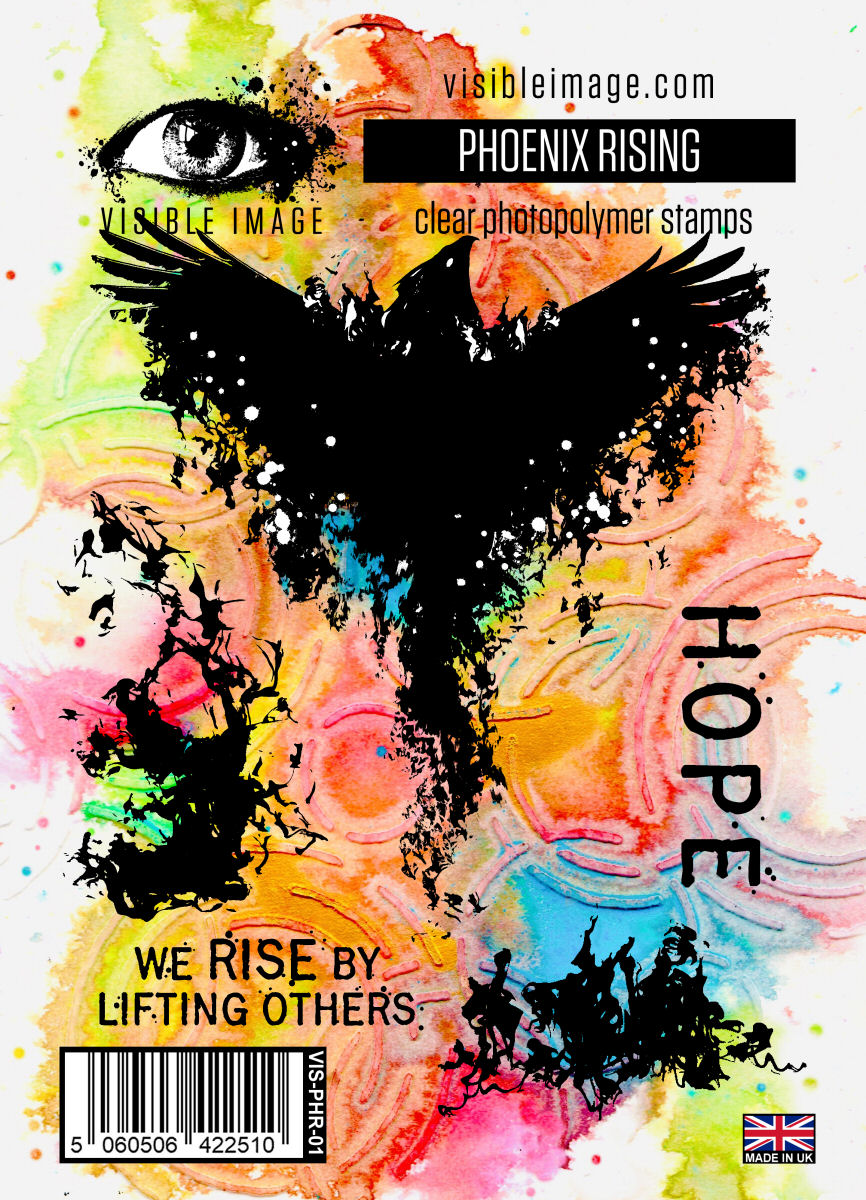 Visible Image Phoenix Rising - Set de tampons A6