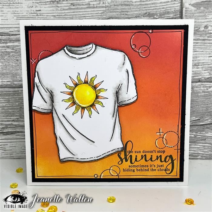 Visible Image Rise And Shine - Lot de tampons A6