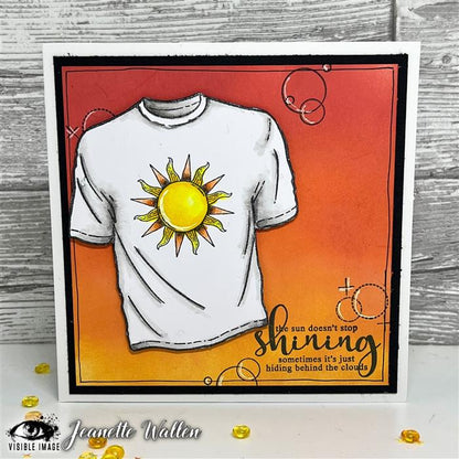Visible Image Rise And Shine - Lot de tampons A6