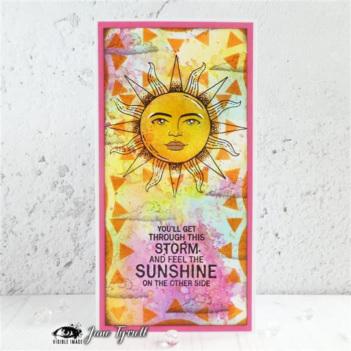 Visible Image Rise And Shine - Lot de tampons A6