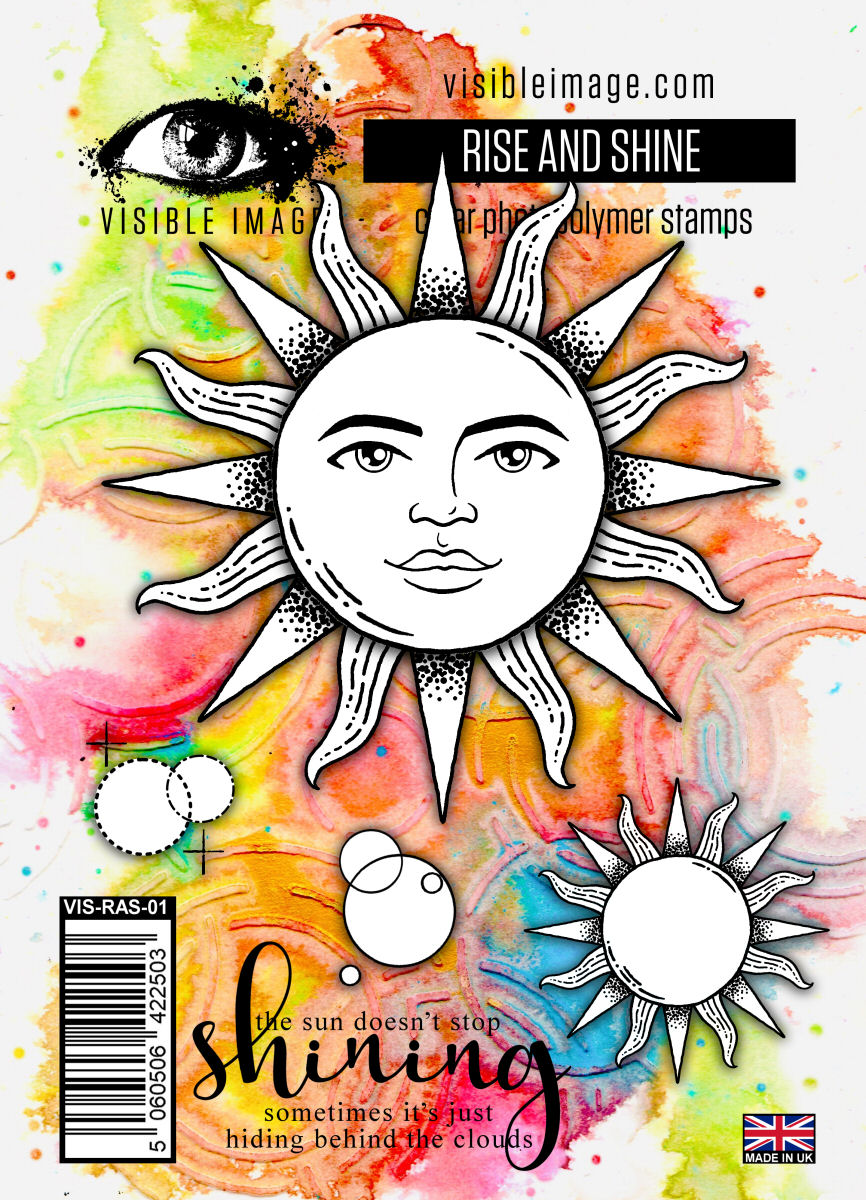 Visible Image Rise And Shine - Lot de tampons A6