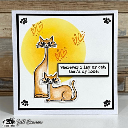 Visible Image That Lovin' Feline - Set de tampons A6