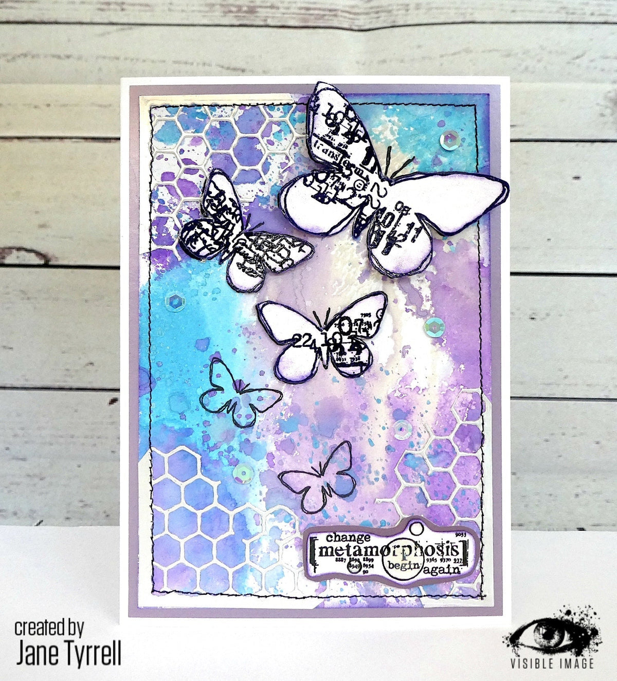 Visible Image Wings of Change - A6 Stamp Set