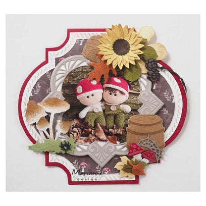 Marianne Design Feuille de découpes Ilse's Funny's - Automne
