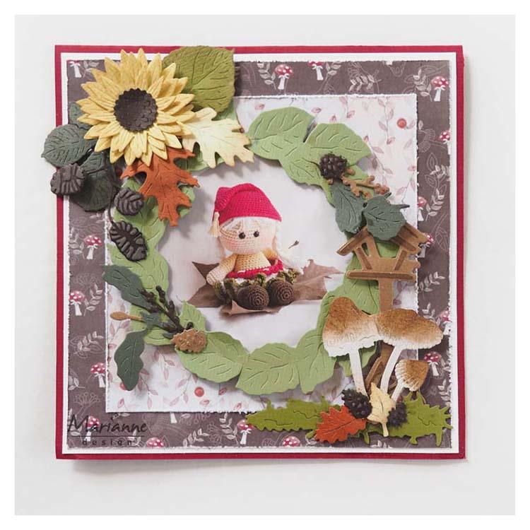 Marianne Design Feuille de découpes Ilse's Funny's - Automne