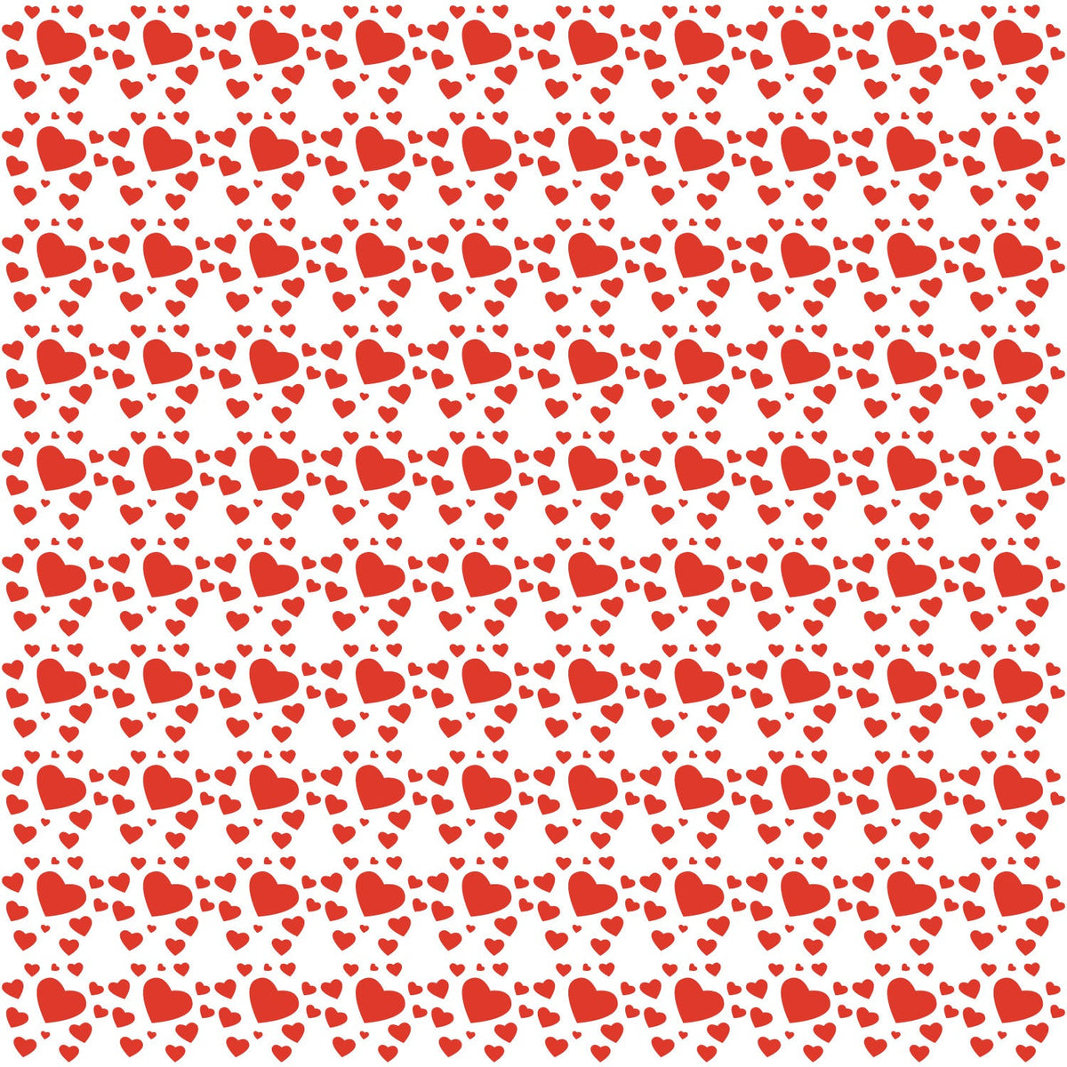 Craft HTV  Hearts 3 Pattern