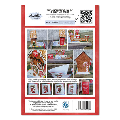 3Quarter Designs Lane Village - Le magasin de Noël « The Gingerbread House »