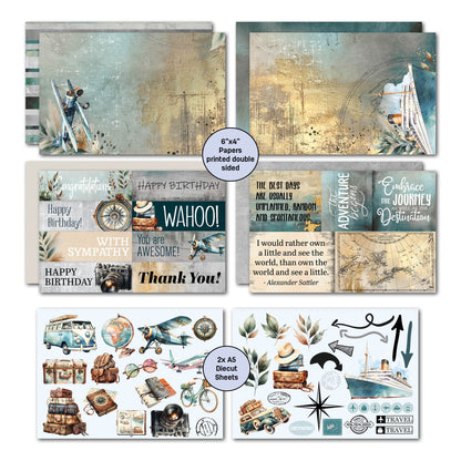 Pack de cartes 3Quarter Designs Adventures Return 6x4