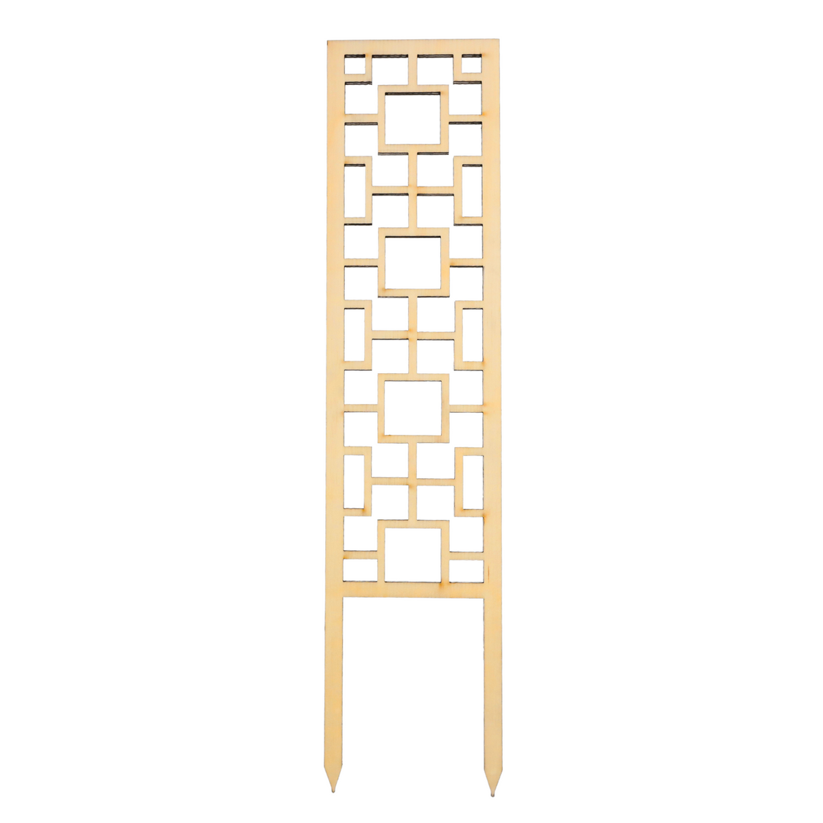 Tropical Squares Wooden Trellis
