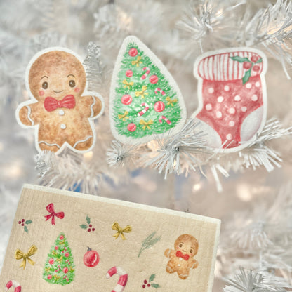 Gingerbread Man Pop Up Sponge
