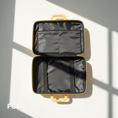 Faux Leather Laptop Briefcase