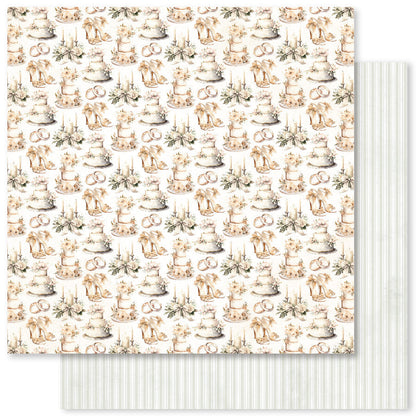 Collection de papiers 6x6 Bonheur de mariage 34209