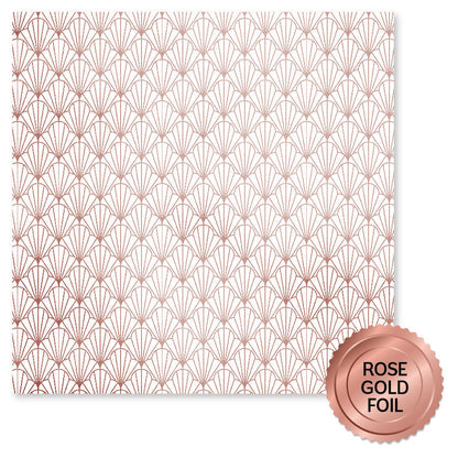 Wedding Joy Foil Rose Gold 12x12 Paper Collection 34557
