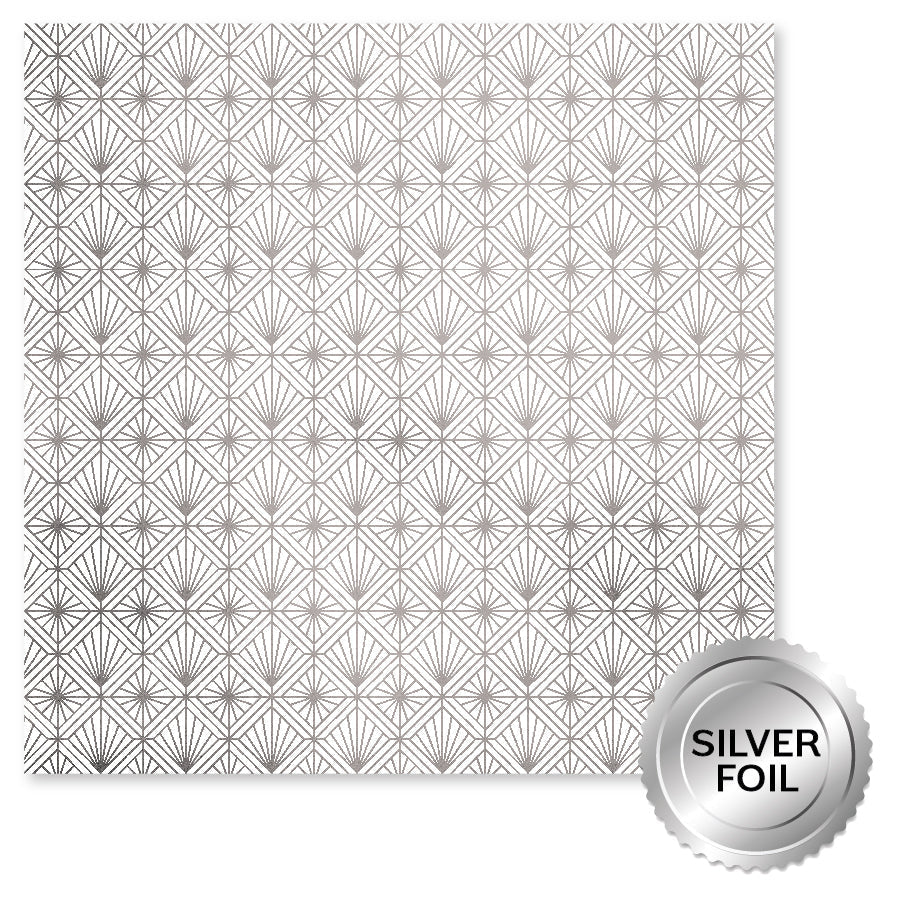 Wedding Joy Foil Silver 6x6 Paper Collection 34554