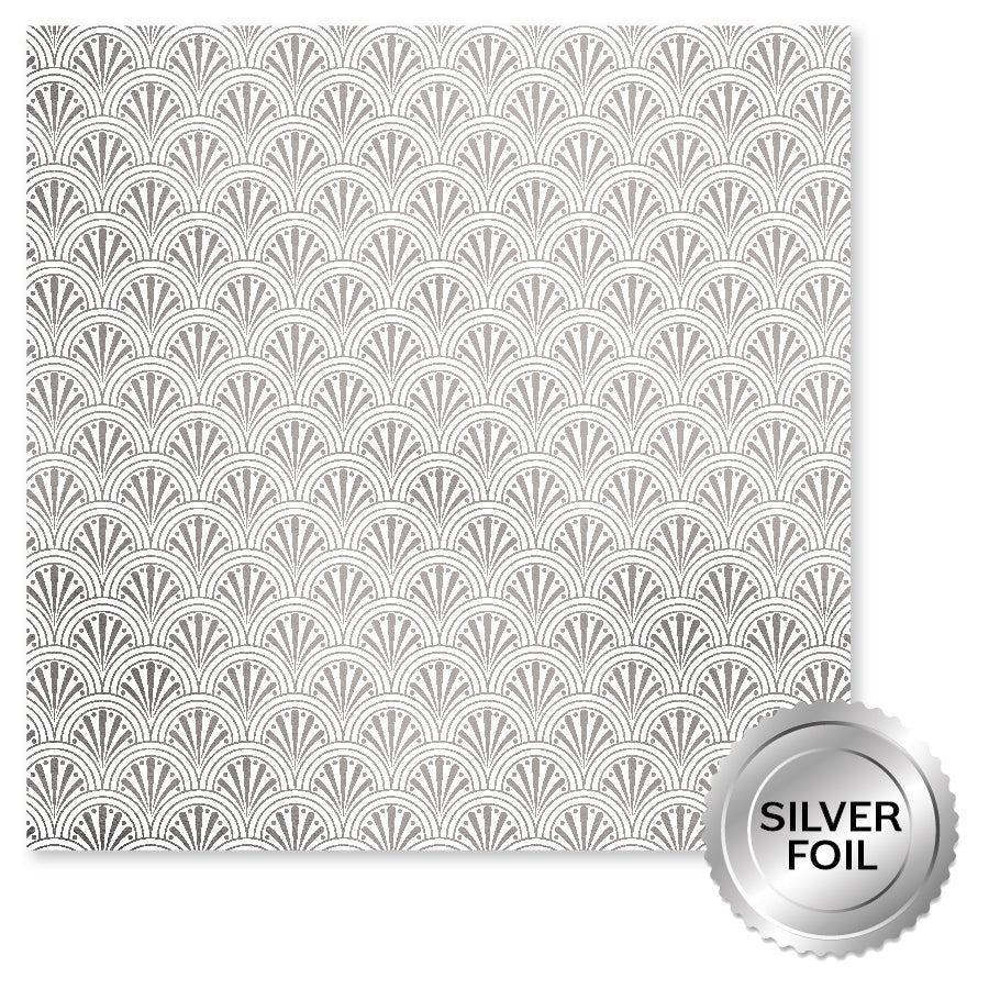 Wedding Joy Foil Silver 6x6 Paper Collection 34554