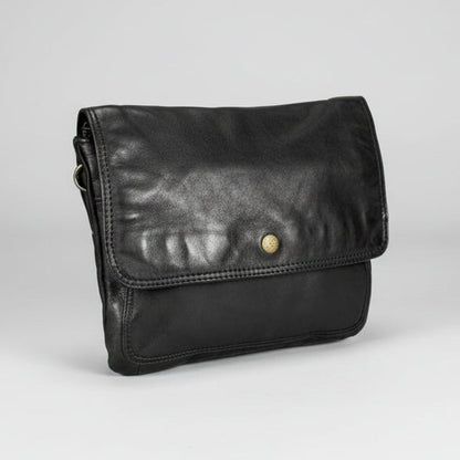 MET Small Leather Flap Crossbody Bag