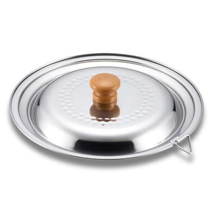 Yoshikawa Yukihira Lid 20–22 cm | Stainless Steel