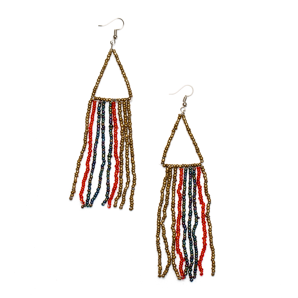 Beaded Drop Earrings