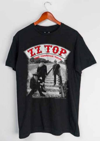 T-shirt ZZ Top The Tonnage Tour