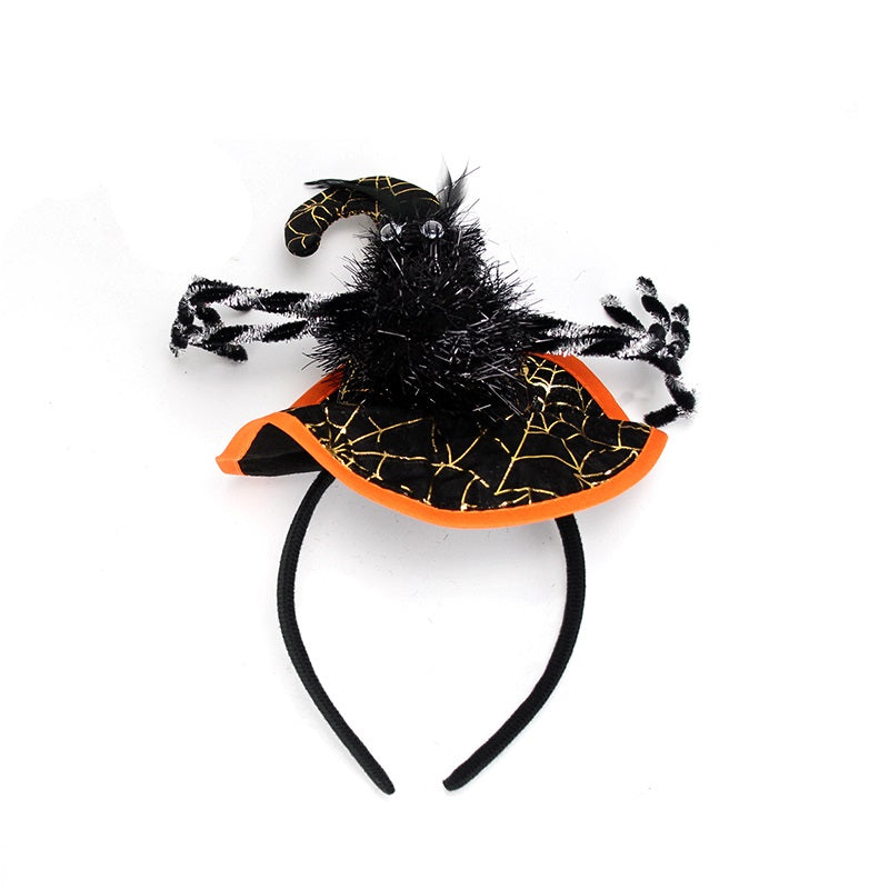 Spooky Halloween Hair Accessories – Festive Headband Costume Prop for Adults & Children