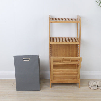 Simple Folding Japanese Nanzhu Fabric Shelf