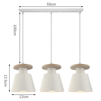 Modern LED Chandelier Ceiling Light – European Retro Iron Pendant Lamp for Dining Room, Bedroom & Living Room