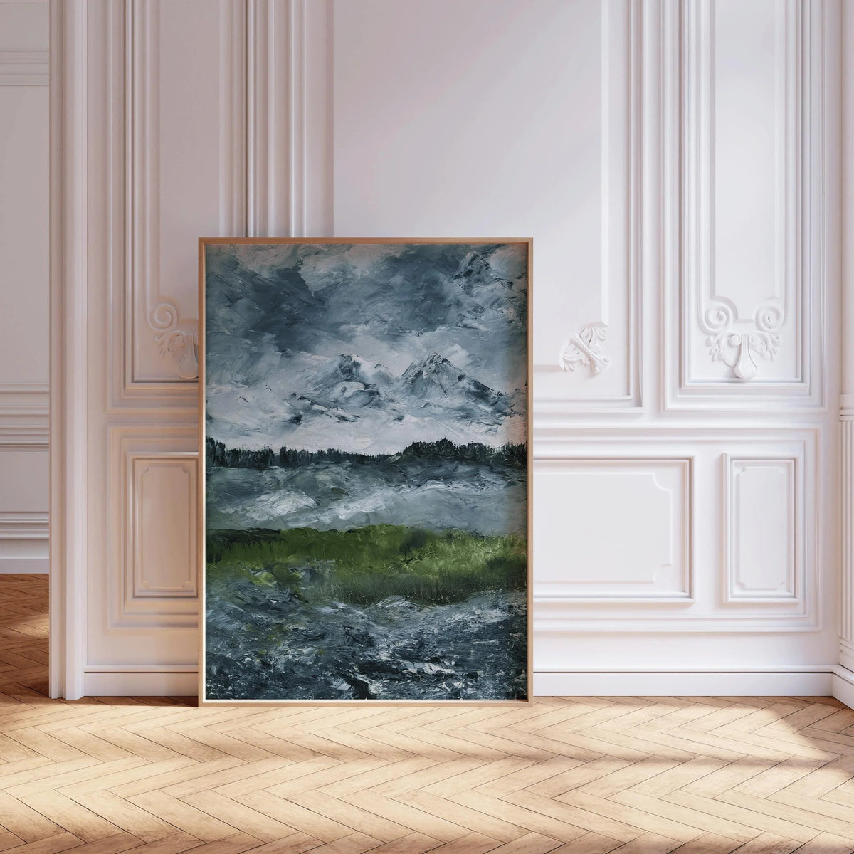 August Strindberg Landscape Art Print: Moody Swedish Impressionism