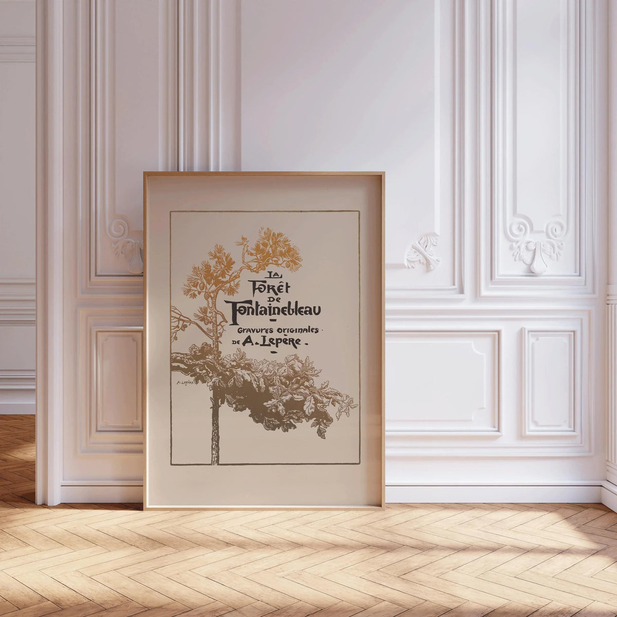 Auguste Lep√®re - La For√™t de Fontainebleau Art Nouveau Print