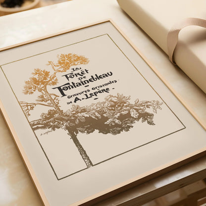 Auguste Lep√®re - La For√™t de Fontainebleau Art Nouveau Print