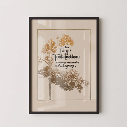 Auguste Lep√®re - La For√™t de Fontainebleau Art Nouveau Print