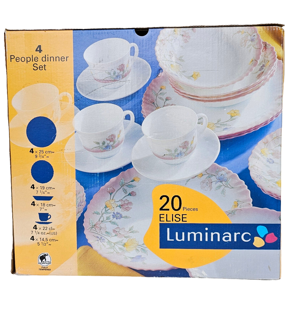Service de table 20 pièces Luminarc Elise