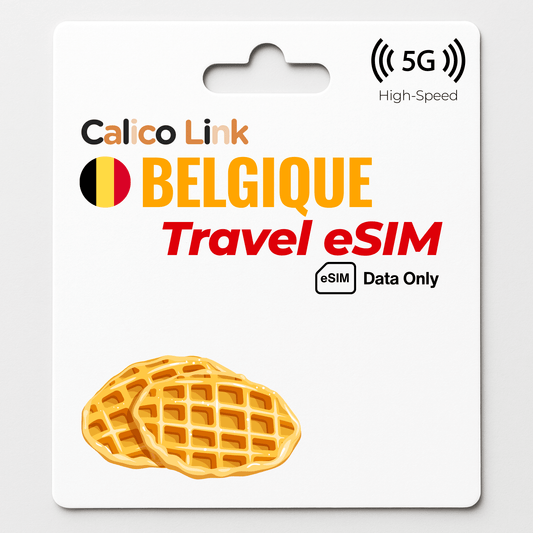 Belgium Travel eSIM 5G Data
