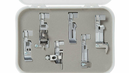 Jeu de pieds presseurs Bernette Serger 7 pièces compatible avec B44 B48 B64 B68