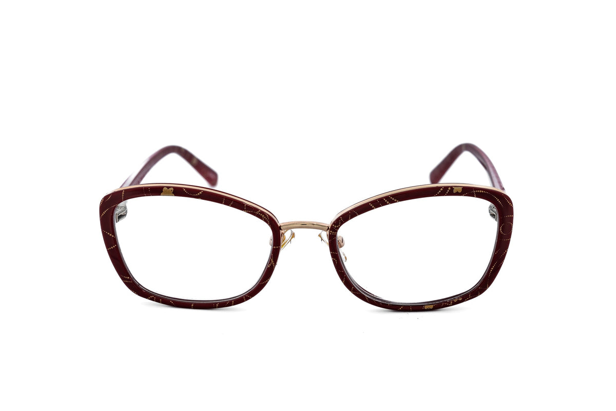 Boléro Claret — Burgundy Cat-Eye Reading Glasses