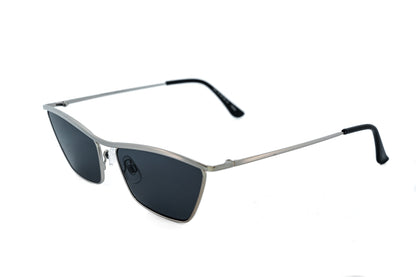Boléro Luvonne — Slim Metal Cat-Eye Sunglasses