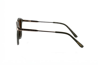 Boléro Maven — Matte Black Square Keyhole Sunglasses