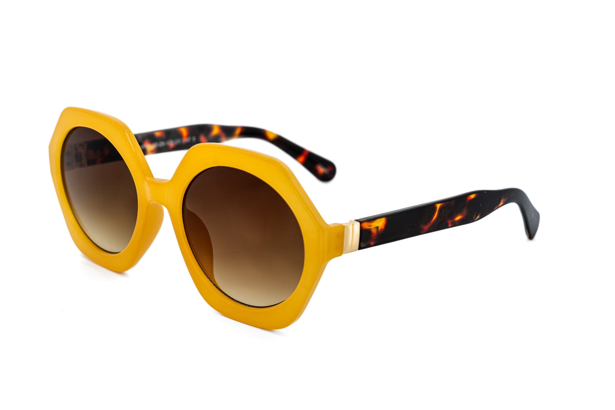 Boléro Virelle — Oversized Geometric Sunglasses