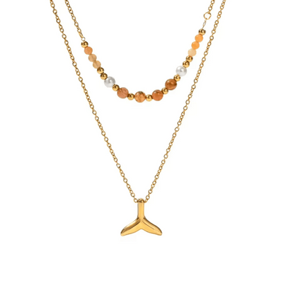 Aliah Layered Beaded Necklace