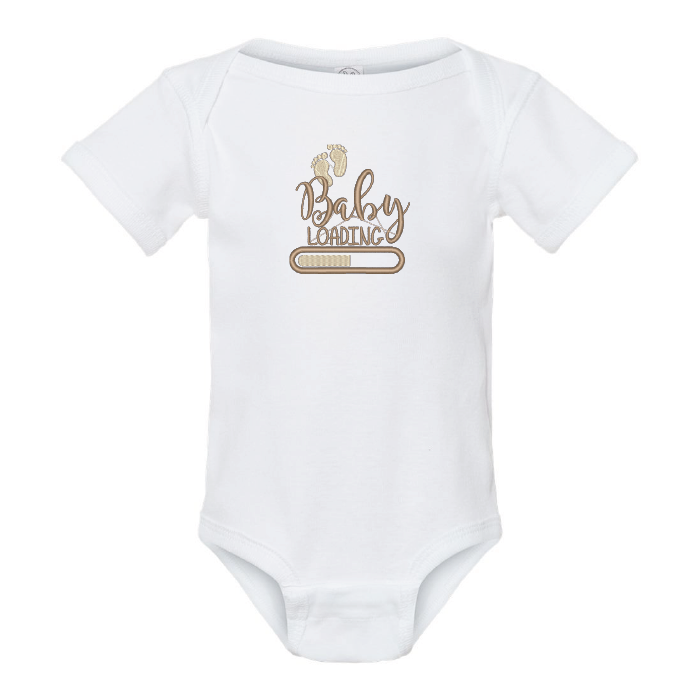 Cache-couche "Baby Loading" brodé