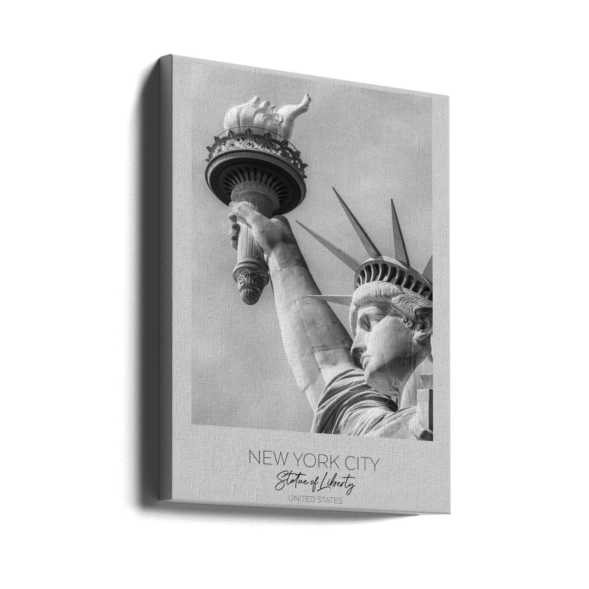 Gros plan : NEW YORK Statue de la Liberté en détail