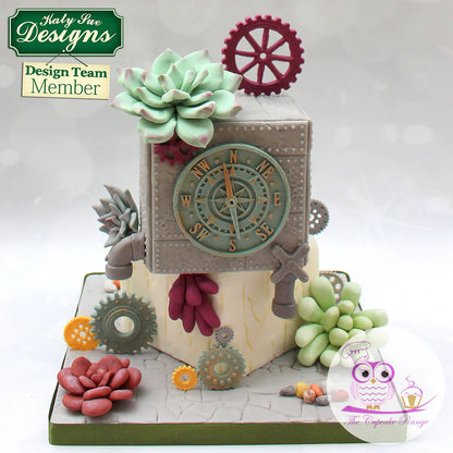 Distressed Cogs Silicone Mould