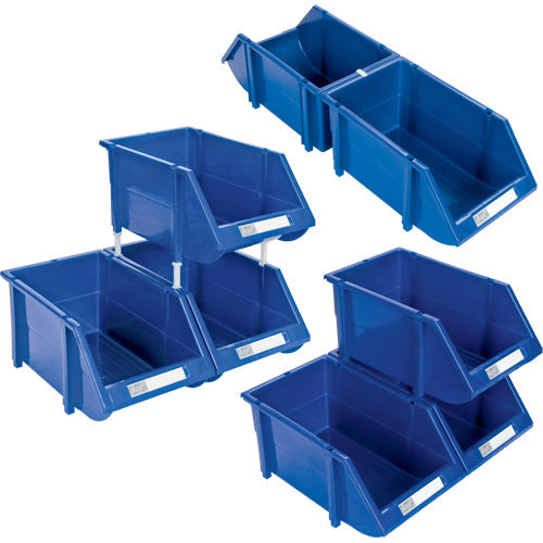 Stack & Hang Bin, 7-7/8" W x 7" H x 17-11/16" D, Yellow