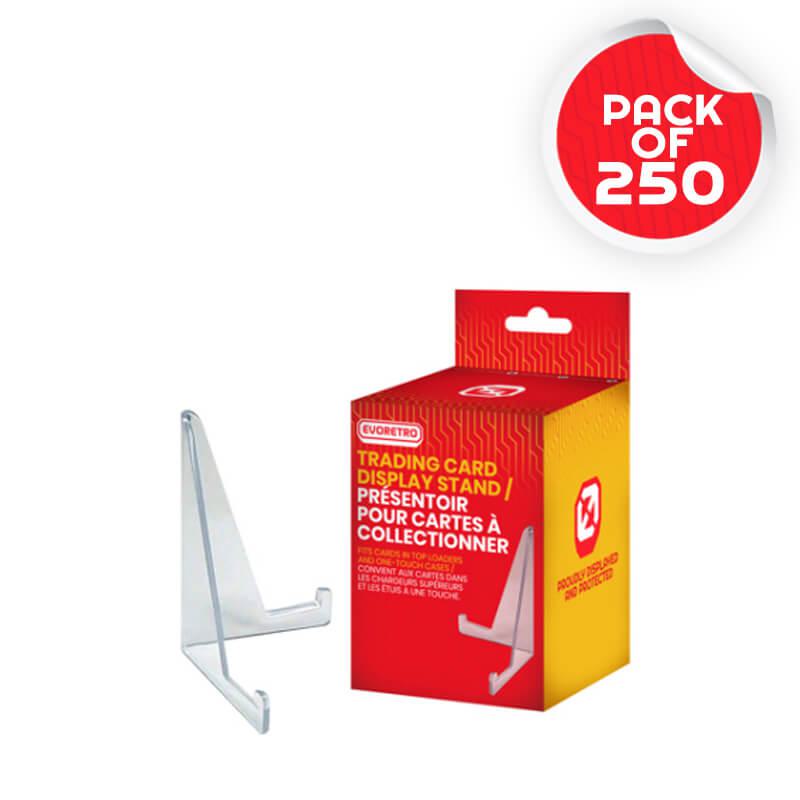 Support de présentation de cartes EVORETRO - Support de cartes de jeu transparent et durable 35-260PT