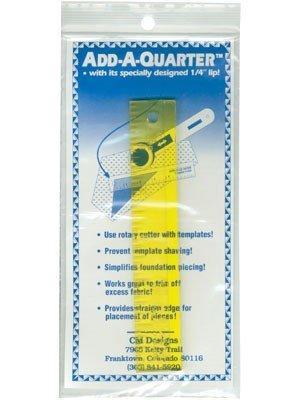 Add a Quarter 1/4" Ruler  Yellow