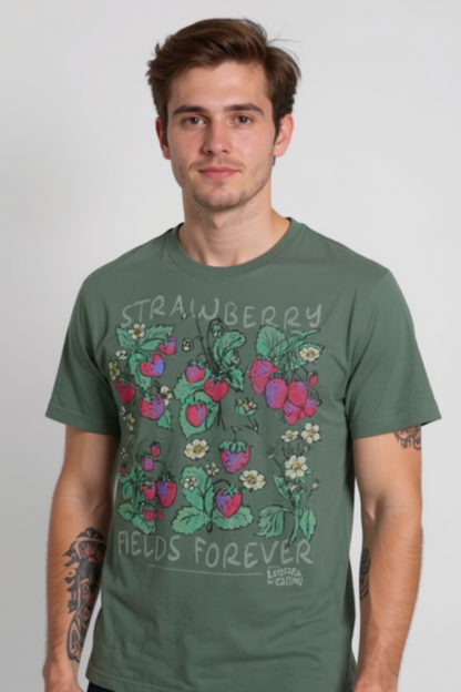 T-shirt The Beatles Strawberry Fields