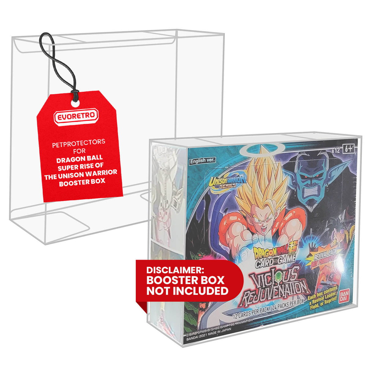 Dragon Ball Super Rise of The Unison Warrior Booster Box - Protection EVORETRO en PET 0.50MM - Lot de 1