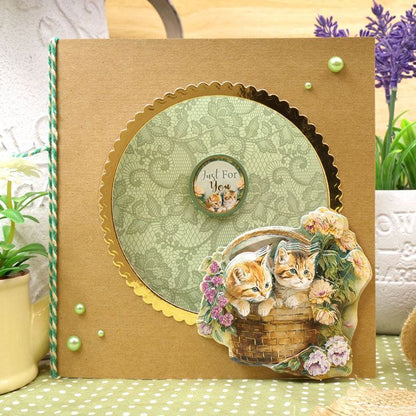 Collection de découpages « Parmi les fleurs »