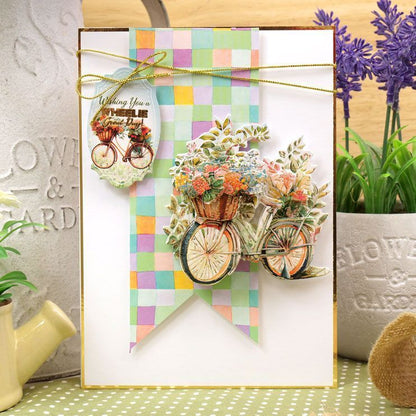Collection de découpages « Parmi les fleurs »