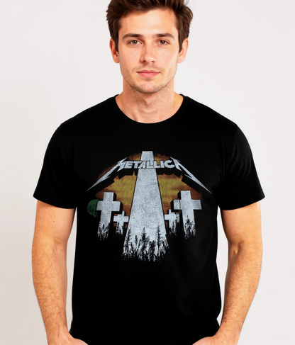 Metallica - Master of Puppets Black T-Shirt