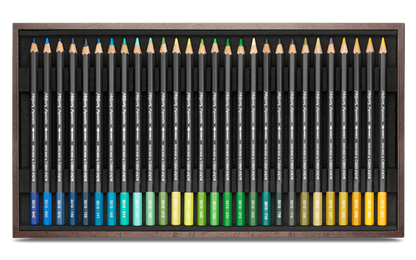 Caran d'Ache - Museum Watercolour Pencil - Wooden Box Set of 76